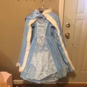 Phenomenal Cinderella Halloween Dress Size 5-6